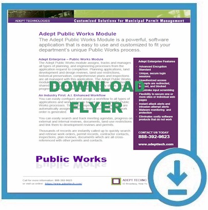 Download Public Works Flyer